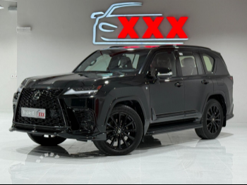 Lexus  LX  600 F Sport  2023  Automatic  34,000 Km  6 Cylinder  Four Wheel Drive (4WD)  SUV  Black  With Warranty