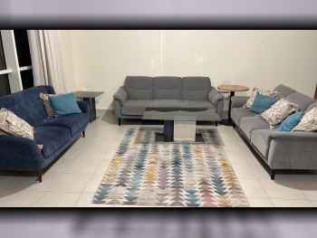 Sofas, Couches & Chairs Home Center  3-Seat Sofa  - Fabric  - Gray