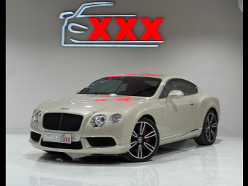 Bentley  Continental  GT  2014  Automatic  42,000 Km  8 Cylinder  All Wheel Drive (AWD)  Coupe / Sport  White Sand