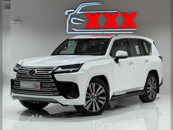 Lexus  LX  600 Luxury  2025  Automatic  0 Km  6 Cylinder  Four Wheel Drive (4WD)  SUV  White  With Warranty