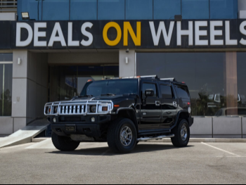 همر  اتش 2  2005  اوتوماتيك  100,000 كم  8 سلندر  دفع رباعي  اس يو في  أسود