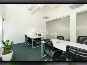 مكاتب تجارية - مفروشة بالكامل  - الريان  - بعيا