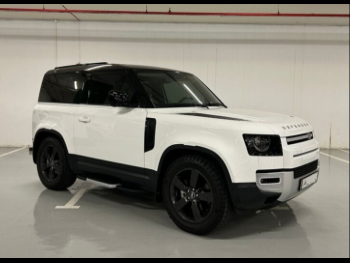 Land Rover  Defender  90 SE  2023  Automatic  80,000 Km  4 Cylinder  Four Wheel Drive (4WD)  SUV  White  With Warranty