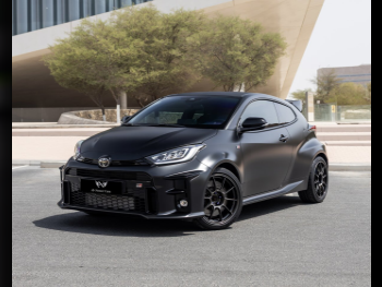 Toyota  Yaris  GR  2021  Manual  10,000 Km  4 Cylinder  Front Wheel Drive (FWD)  Hatchback  Black  With Warranty