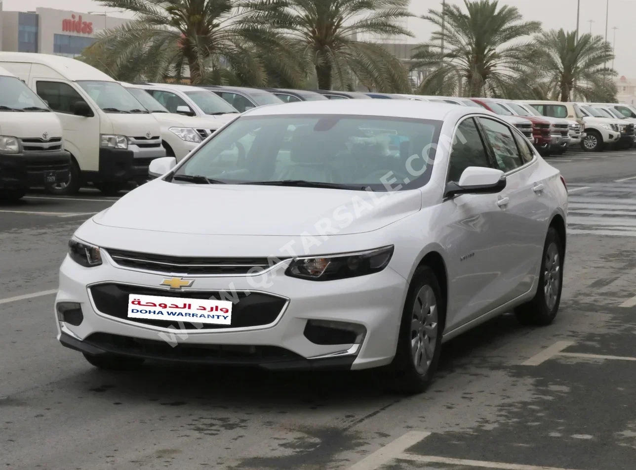Chevrolet  Malibu  LS  2018  Automatic  121,000 Km  4 Cylinder  Front Wheel Drive (FWD)  Sedan  White