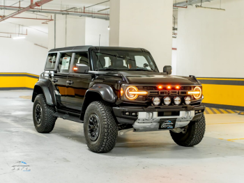 Ford  Bronco  Raptor  2023  Automatic  16,500 Km  6 Cylinder  Four Wheel Drive (4WD)  SUV  Black  With Warranty