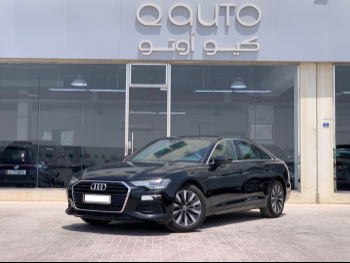 Audi  A6  2.0 T  2023  Automatic  60,000 Km  4 Cylinder  Front Wheel Drive (FWD)  Sedan  Black  With Warranty
