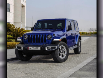 جييب  رانجلار  صحارى  2018  اوتوماتيك  137,000 كم  6 سلندر  دفع رباعي  اس يو في  ازرق