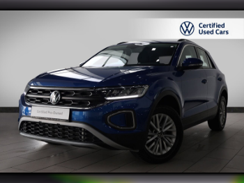 Volkswagen  T-Roc  2023  Automatic  21,700 Km  4 Cylinder  Four Wheel Drive (4WD)  SUV  Blue  With Warranty