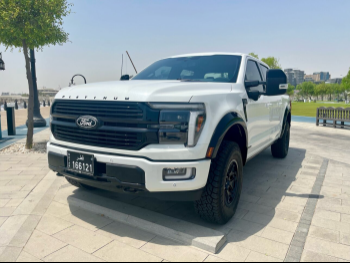 فورد  أف  150 بلاتينيوم  2024  اوتوماتيك  1,600 كم  6 سلندر  دفع رباعي  بيكب  أبيض  تحت الضمان