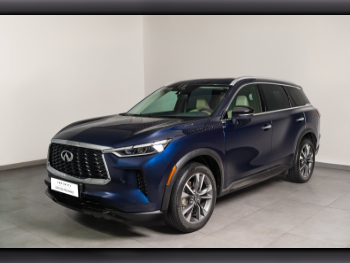 Infiniti  QX  60  2023  Automatic  29,222 Km  6 Cylinder  All Wheel Drive (AWD)  SUV  Dark Blue  With Warranty