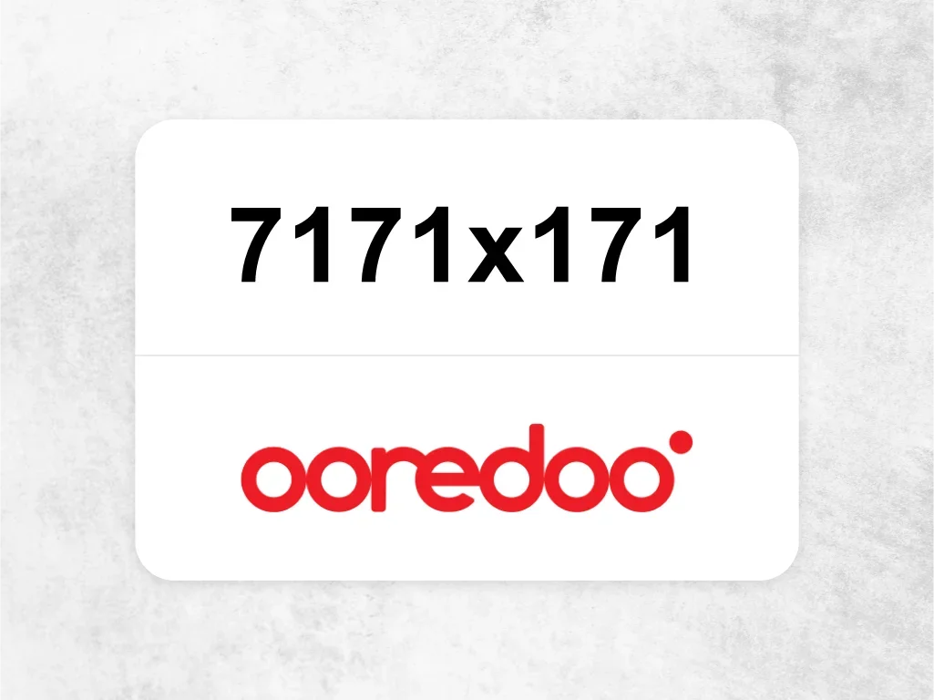 Ooredoo Mobile Phone 7171x171