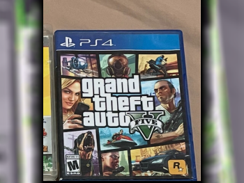 جراند ثفت اوتو 5  - بلاي ستيشن 4  أقراص ألعاب الفيديو المدمجة