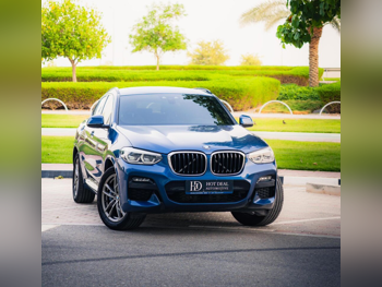 BMW  X-Series  X4  2020  Automatic  98,000 Km  4 Cylinder  Four Wheel Drive (4WD)  SUV  Blue