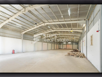 مخازن و مستودعات - الريان  - المنطقة الصناعية  -المساحة: 800 متر مربع