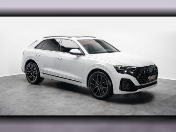 Audi  Q8  2025  Automatic  265 Km  6 Cylinder  Four Wheel Drive (4WD)  SUV  White  With Warranty