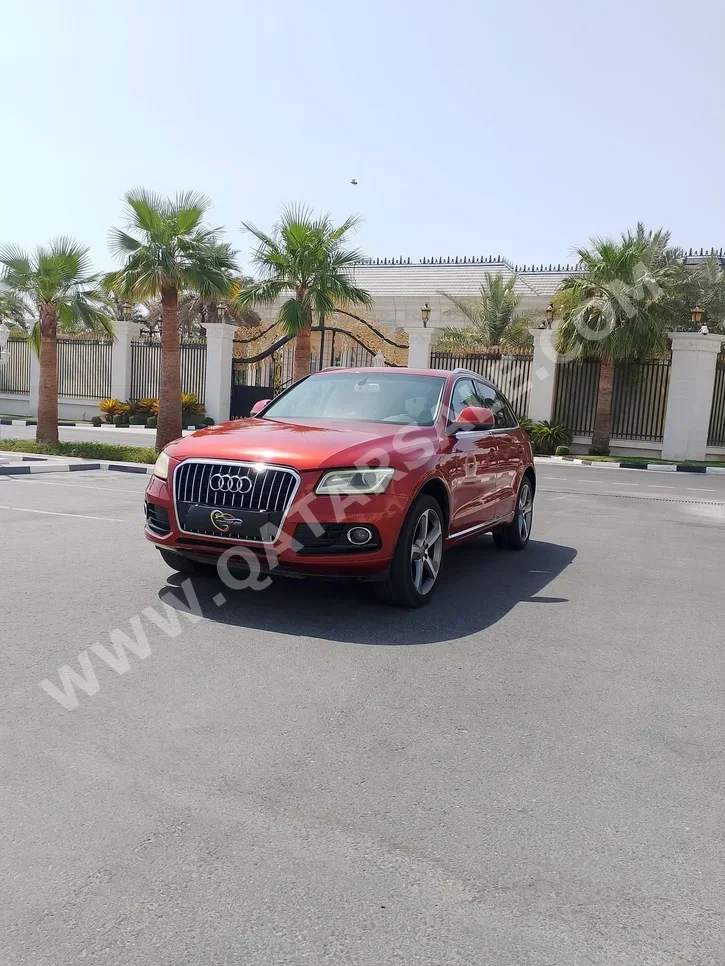 Audi  Q5  2014  Automatic  205,000 Km  4 Cylinder  All Wheel Drive (AWD)  SUV  Red