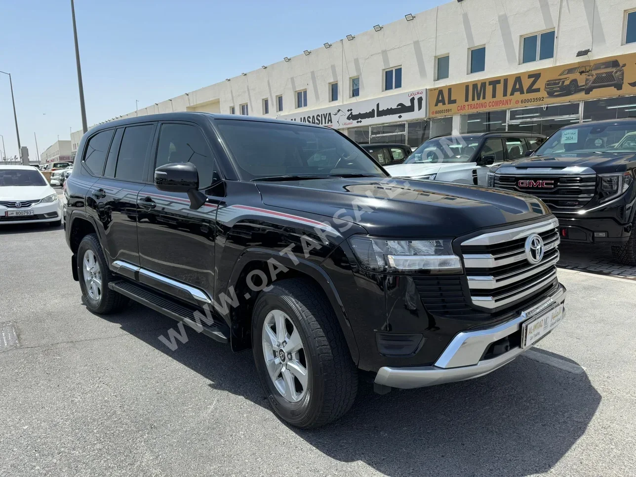 Toyota  Land Cruiser  GXR  2023  Automatic  59,000 Km  6 Cylinder  Four Wheel Drive (4WD)  SUV  Black  With Warranty