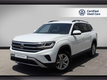 Volkswagen  Teramont  S  2023  Automatic  46,800 Km  4 Cylinder  All Wheel Drive (AWD)  SUV  White  With Warranty