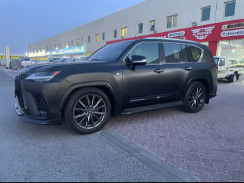 Lexus  LX  600 F Sport  2024  Automatic  12,000 Km  6 Cylinder  Four Wheel Drive (4WD)  SUV  Black  With Warranty