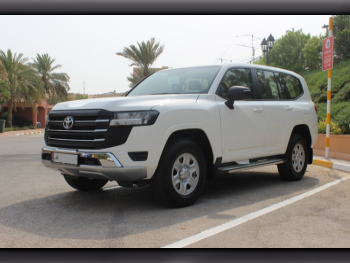 Toyota  Land Cruiser  GX  2024  Automatic  0 Km  6 Cylinder  Four Wheel Drive (4WD)  SUV  White  With Warranty