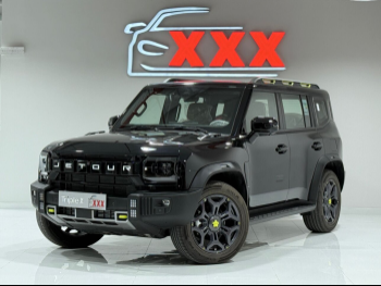 Jetour  T2  Luxury Plus  2025  Automatic  0 Km  4 Cylinder  All Wheel Drive (AWD)  SUV  Black  With Warranty