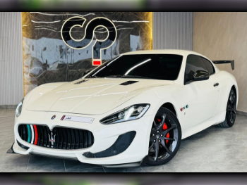 Maserati  GranTurismo  2014  Automatic  76,000 Km  8 Cylinder  Rear Wheel Drive (RWD)  Coupe / Sport  White