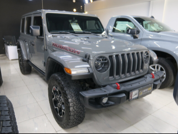 Jeep  Wrangler  Rubicon  2023  Automatic  42,000 Km  6 Cylinder  Four Wheel Drive (4WD)  SUV  Gray  With Warranty