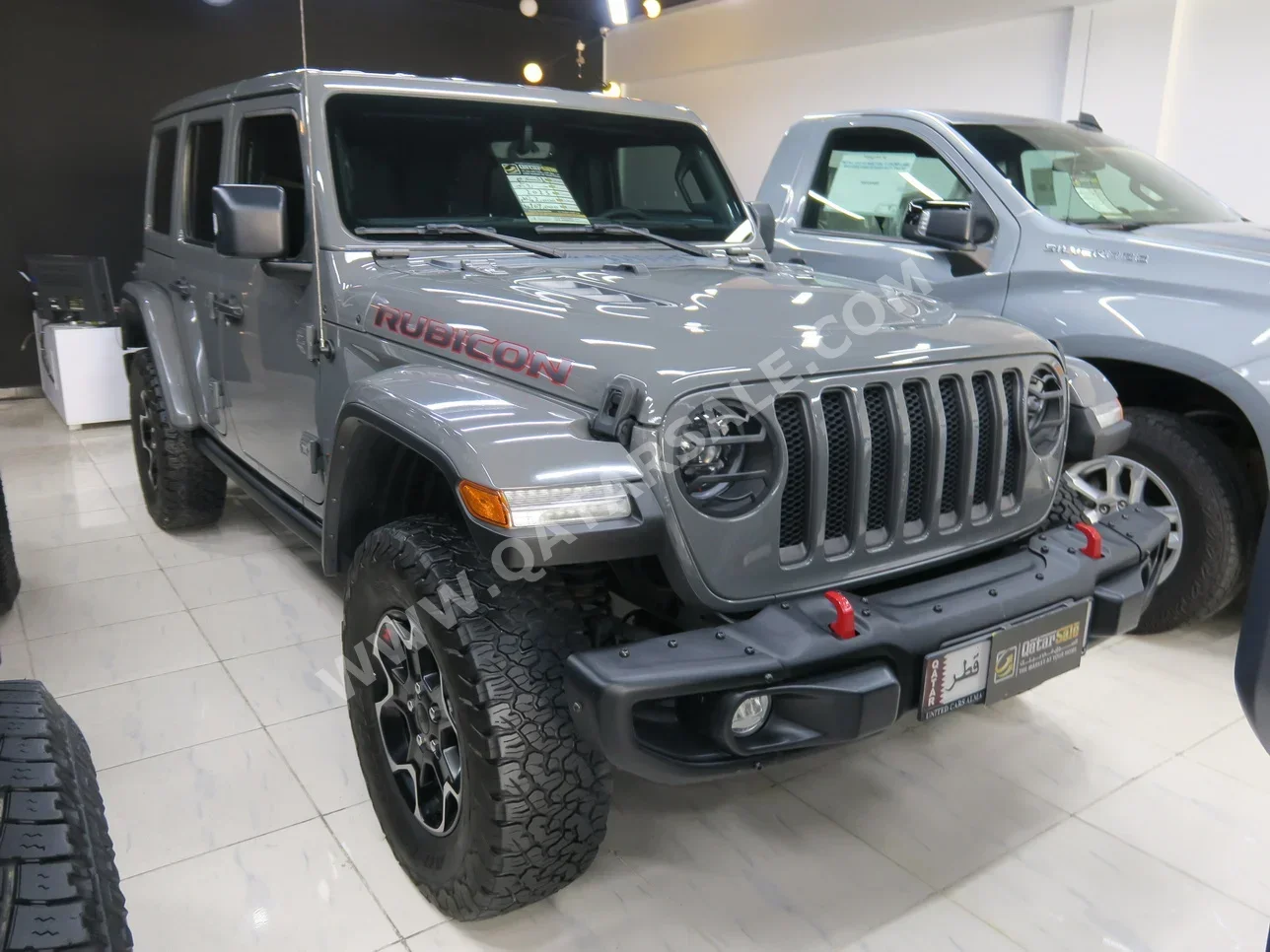 Jeep  Wrangler  Rubicon  2023  Automatic  42,000 Km  6 Cylinder  Four Wheel Drive (4WD)  SUV  Gray  With Warranty