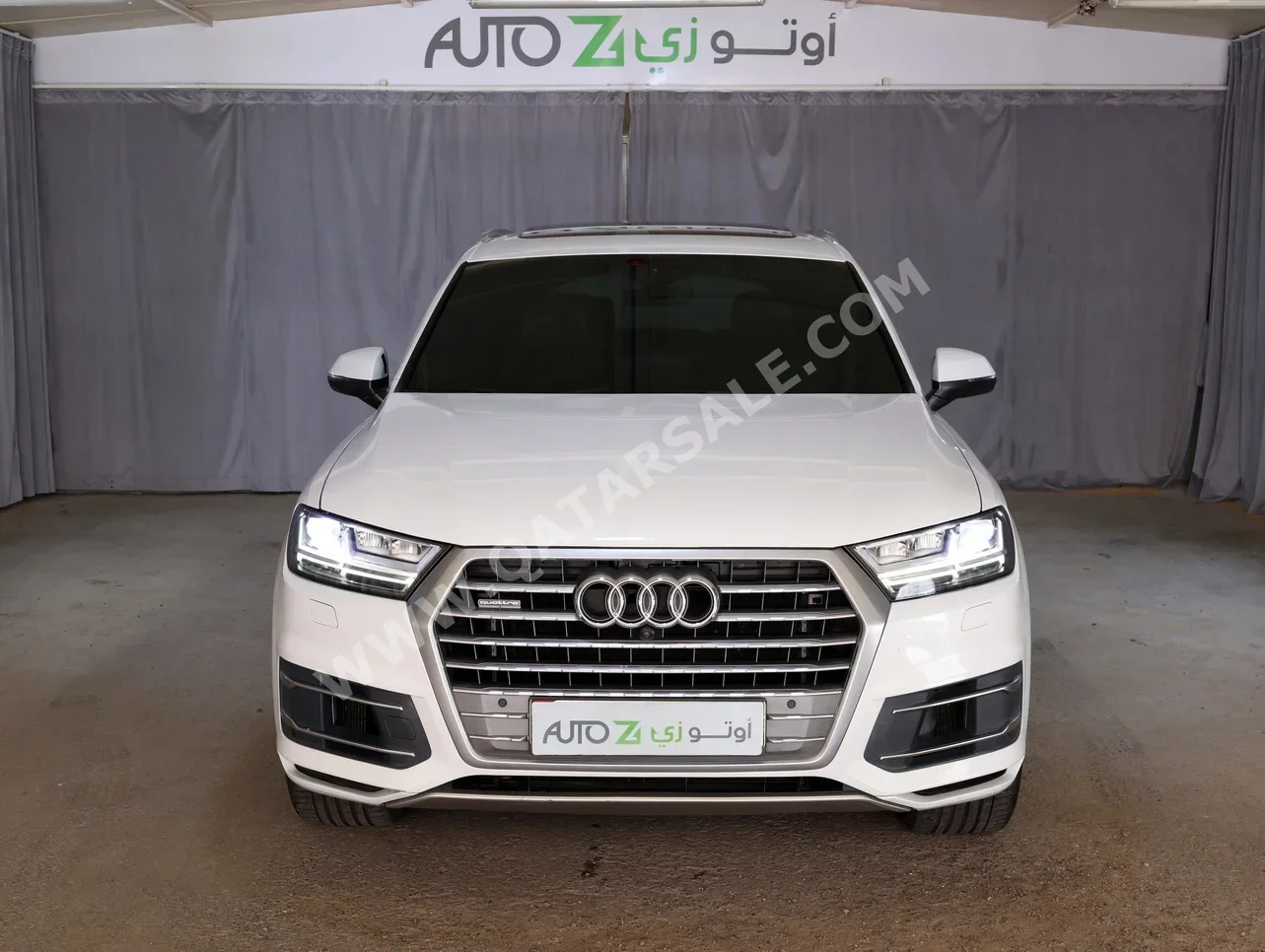 اودي  كيو 7  45  تي اف اس اي كواترو  2018  اوتوماتيك  81,600 كم  6 سلندر  دفع كلي مستمر  اس يو في  أبيض