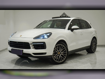 بورش  كيان  اس  2019  اوتوماتيك  57,000 كم  8 سلندر  دفع رباعي  اس يو في  أبيض