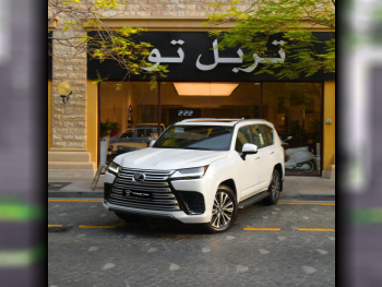 Lexus  LX  600 Luxury  2024  Automatic  0 Km  6 Cylinder  Four Wheel Drive (4WD)  SUV  White  With Warranty