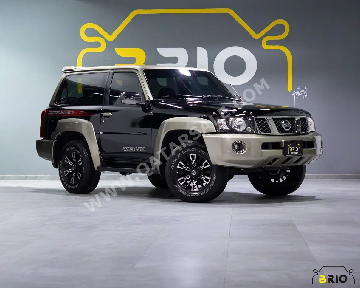 نيسان  باترول  سوبر سفاري  2023  اوتوماتيك  19,000 كم  6 سلندر  دفع رباعي  اس يو في  أسود  تحت الضمان