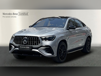 Mercedes-Benz  GLE  53 AMG Coupe  2024  Automatic  15,481 Km  4 Cylinder  Four Wheel Drive (4WD)  SUV  Silver  With Warranty