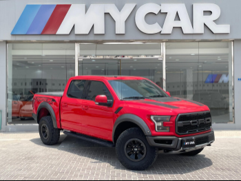 فورد  أف  150 رابتر  2018  اوتوماتيك  157,000 كم  6 سلندر  دفع رباعي  بيكب  أحمر  تحت الضمان