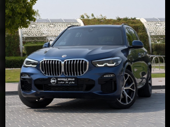 BMW  X-Series  X5 40i  2022  Automatic  39,497 Km  6 Cylinder  All Wheel Drive (AWD)  SUV  Blue  With Warranty