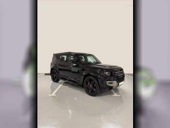 Land Rover  Defender  110 X  2023  Automatic  30,000 Km  6 Cylinder  Four Wheel Drive (4WD)  SUV  Black  With Warranty
