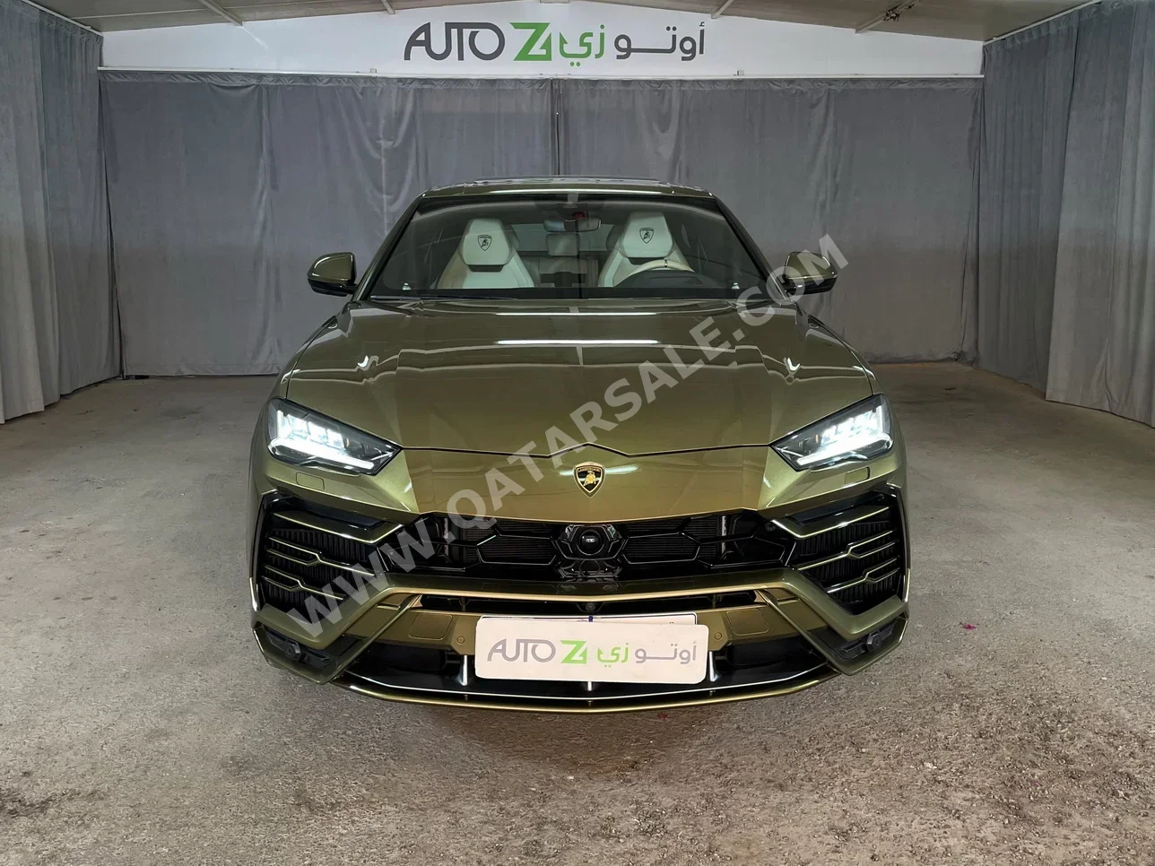 لمبرجيني  اوروس  اس  2022  اوتوماتيك  26,250 كم  8 سلندر  دفع رباعي  اس يو في  أخضر غامق  تحت الضمان