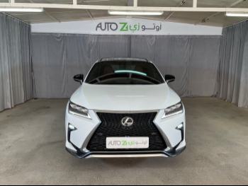 لكزس  ار اكس  350 اف سبورت  2019  اوتوماتيك  69,000 كم  6 سلندر  دفع رباعي  اس يو في  أبيض