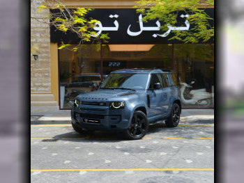لاند روفر  ديفيندر  90 اتش اس اي  2022  اوتوماتيك  55,525 كم  6 سلندر  دفع رباعي  اس يو في  ازرق  تحت الضمان