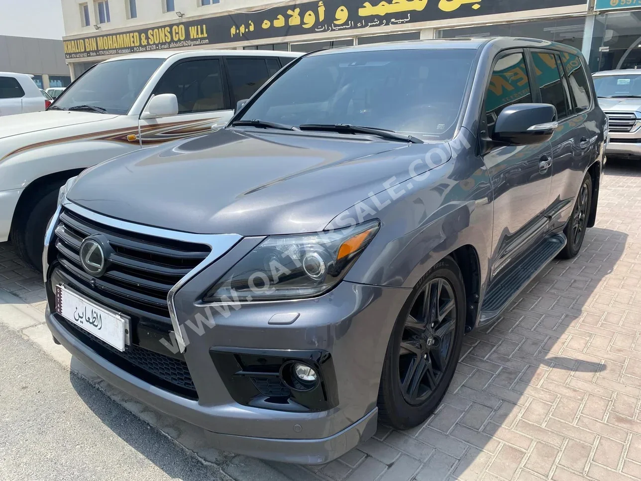 Lexus  LX  570 supercharger  2012  Automatic  509,000 Km  8 Cylinder  Four Wheel Drive (4WD)  SUV  Gray