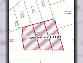 Lands For Sale in Al Daayen  - Umm Qarn  -Area Size 615 Square Meter