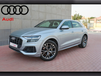Audi  Q8  TFSI Quattro  2023  Automatic  28,000 Km  6 Cylinder  All Wheel Drive (AWD)  SUV  Silver  With Warranty
