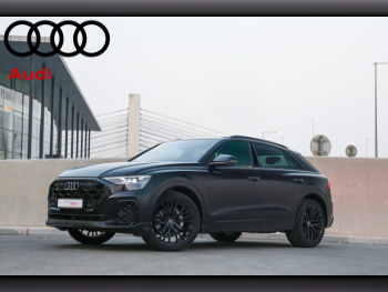 اودي  كيو 8  اس لاين  2025  اوتوماتيك  10,000 كم  6 سلندر  دفع كلي مستمر  اس يو في  رمادي  تحت الضمان