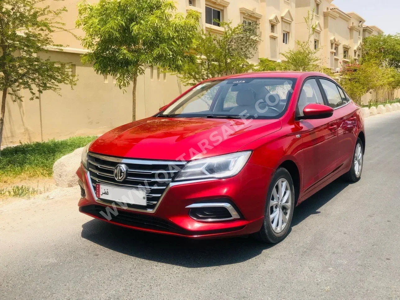 MG  5  2021  Automatic  79,000 Km  4 Cylinder  Front Wheel Drive (FWD)  Sedan  Red  With Warranty