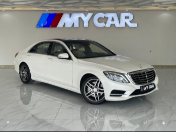Mercedes-Benz  S-Class  500 AMG  2015  Automatic  134,000 Km  8 Cylinder  Rear Wheel Drive (RWD)  Sedan  White