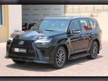 Lexus  LX  600 F Sport  2023  Automatic  65,000 Km  6 Cylinder  Four Wheel Drive (4WD)  SUV  Black  With Warranty