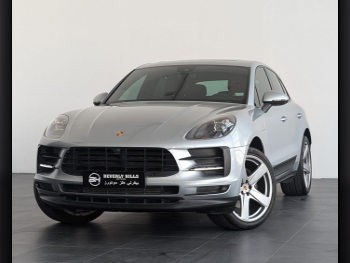 Porsche  Macan  2020  Automatic  45,250 Km  4 Cylinder  Four Wheel Drive (4WD)  SUV  Silver  With Warranty