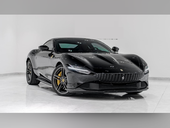 فيراري  روما  سترادال  2022  اوتوماتيك  18,000 كم  8 سلندر  دفع خلفي  كوبيه \ سبورت  أسود  تحت الضمان