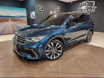 فوكس واغن  تيغوان  ار لاين  2022  اوتوماتيك  19,000 كم  4 سلندر  دفع رباعي  اس يو في  ازرق  تحت الضمان